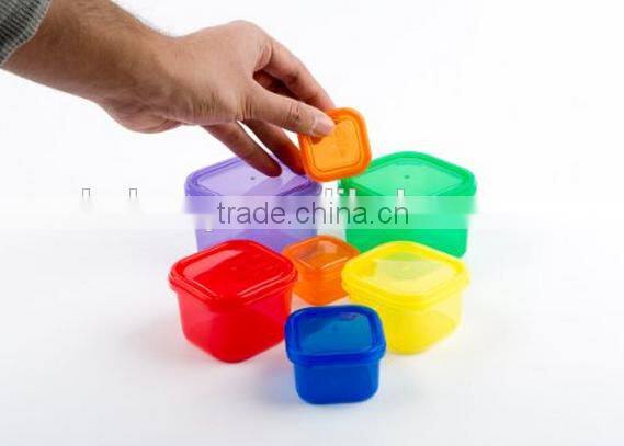 21 Day Fix BPA Free 7 Pieces Portion Control Containers set,Leak Proof Portion Control Container Set With Guide