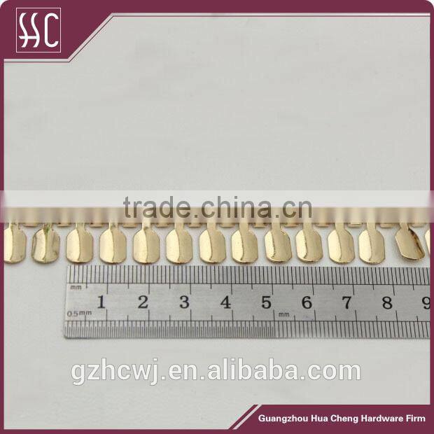 shiny gold metal chain for whole sale, hot sale bag metal chain, Guangzhou metal chain