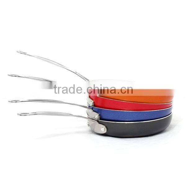 Non-Stick Ceramic Coating Healthy No-Oil-Fume Frying Pans XJ-12613