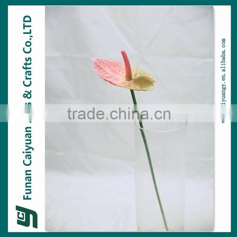 Anthurium real touch handmade decorative artificial flower