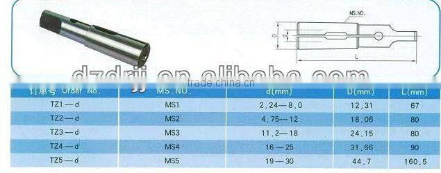 MORSE TAPER DRILLING SLEEVES