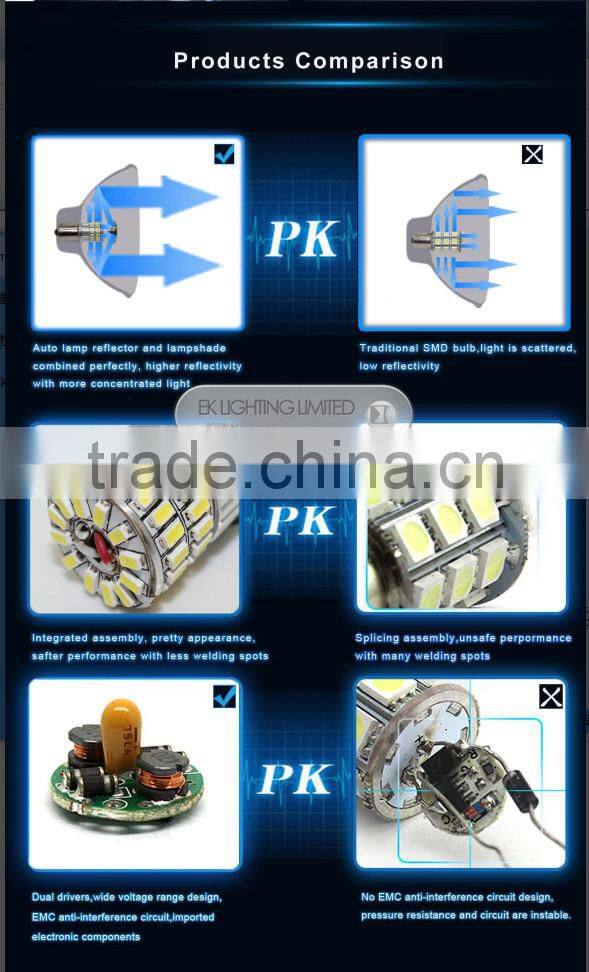 2016 latest design waterproof error free high brightness 12v T10 led bulb/T10 led light