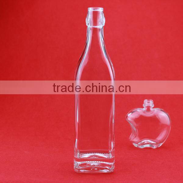 Hot sale 375ml olive oil bottle 350ml ice wine bottle 250ml juice glass bottle