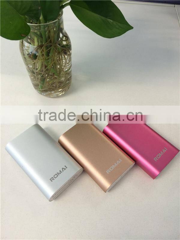 Romai portable power bank for laptop / laptop charger power bank with 5200mAh