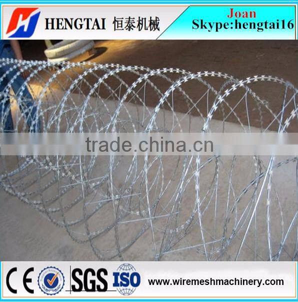 Factory Direct Automatic Razor Wire Fence Making Machine