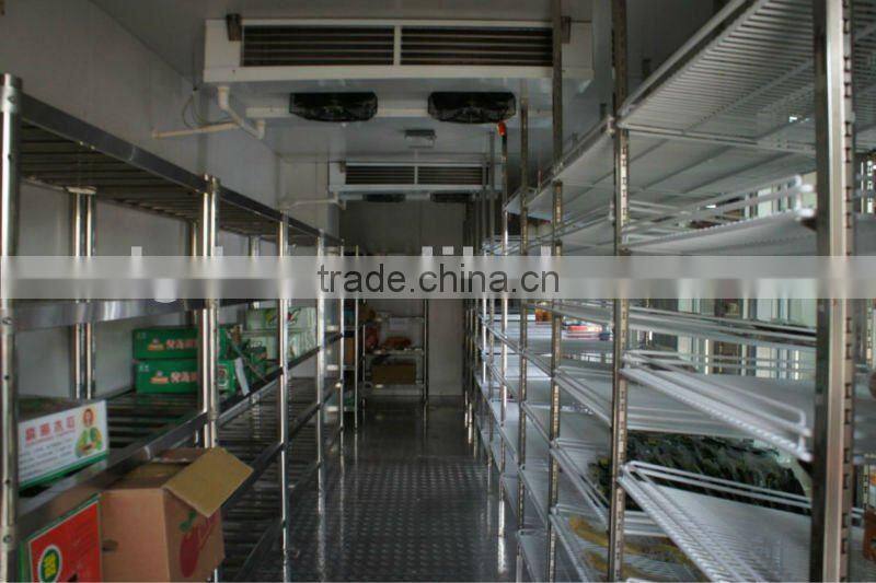 polyurethane insulated glass door freezer storage