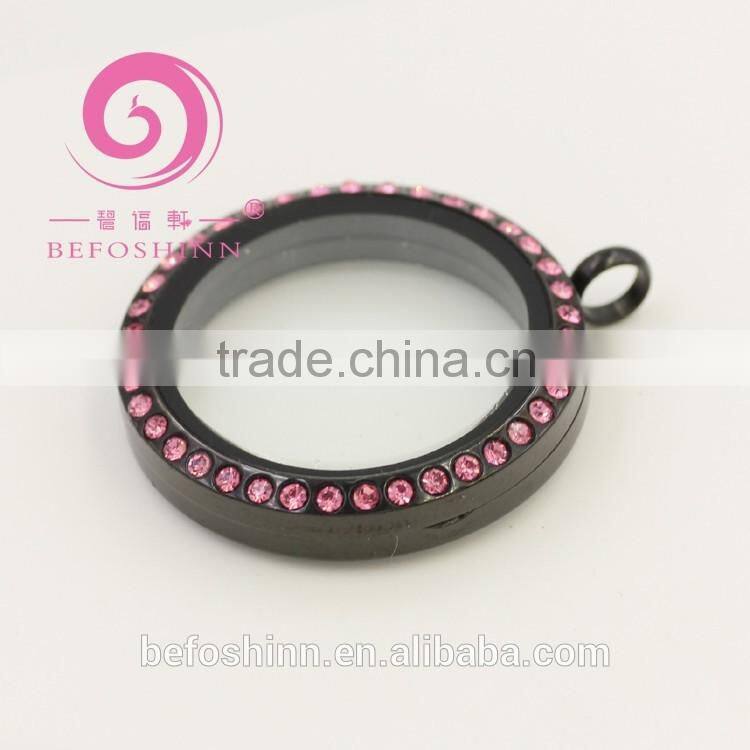 Hundreds of floating locket charms stainless steel necklaces & pendants