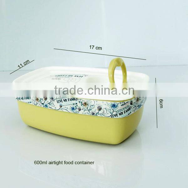 2014 hot eco friendly plastic food container, heating up bento lunch box
