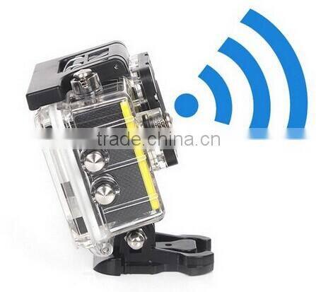 High Resolution Waterproof full hd 1080p WIFI sport camera