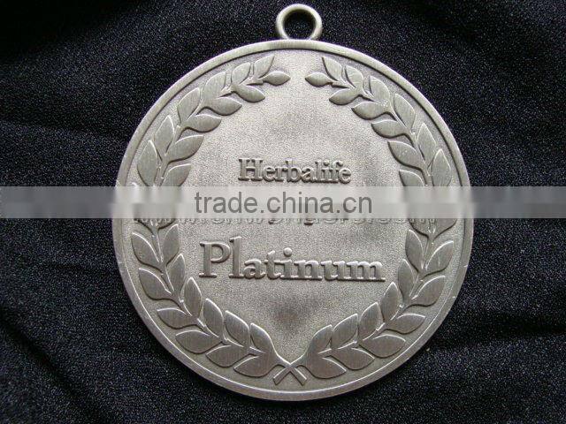 High quality silver color olympic medal