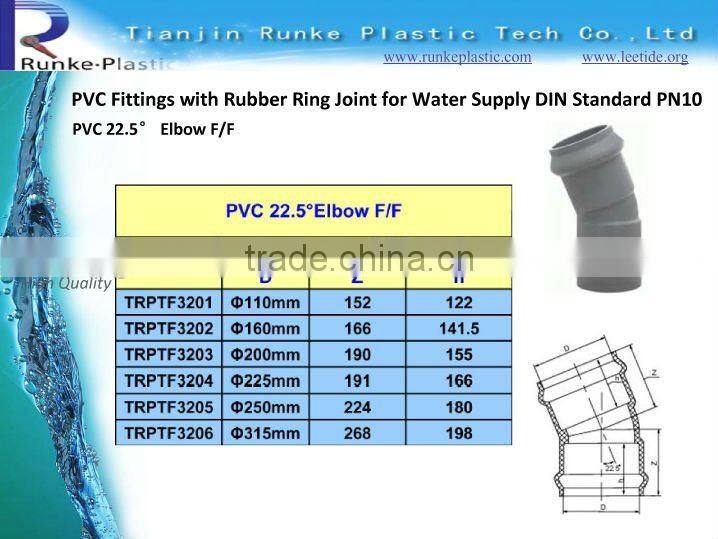 PVC 90 Degree Elbow Fitting