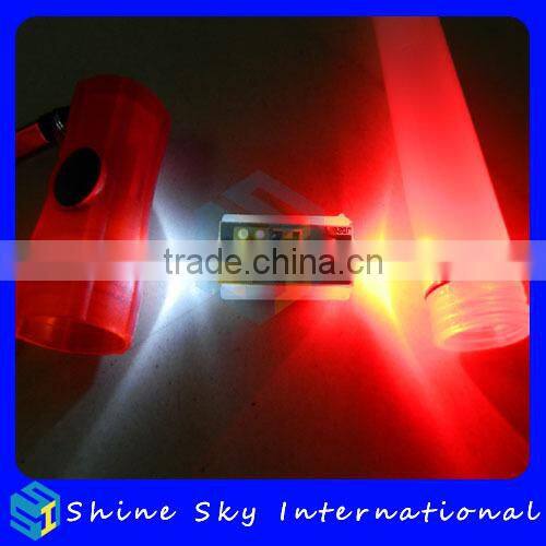 PS Multi-function White Led Torch Whistle Stick