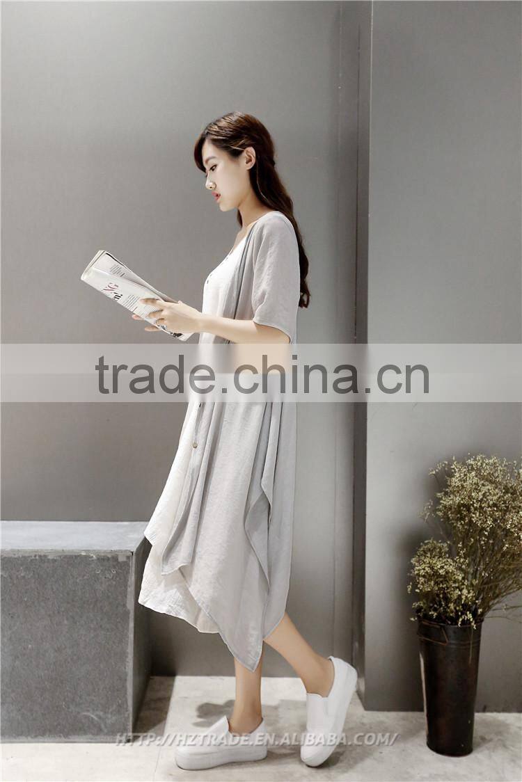 Design Printing Spring and summer designer ladies straight dress