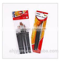 White Box/OPP Bag/Bilster Card Packing wooden Bristle oil painting brush