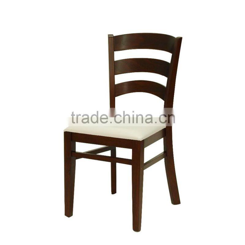 Hot selling antique high back wooden classic wooden carved leisure fabric dining chair