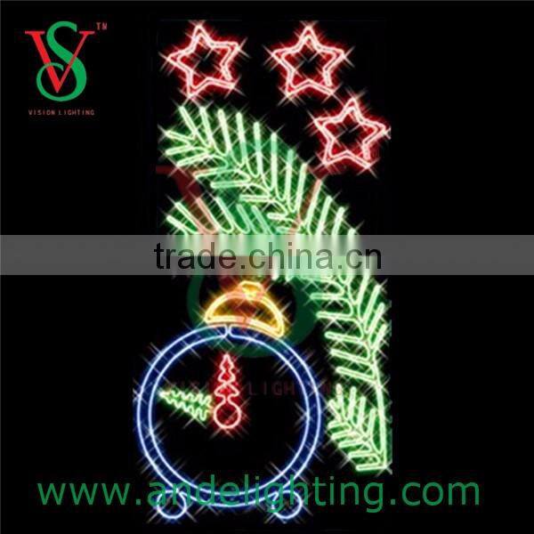 LED 2D Cross Street Light Long Light christmas outdoor cross lights