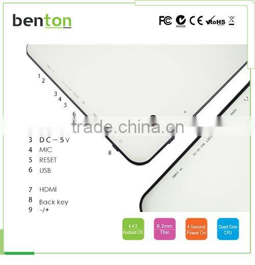 2014 best 10.1"HD screen and Cortex A9 Dual core