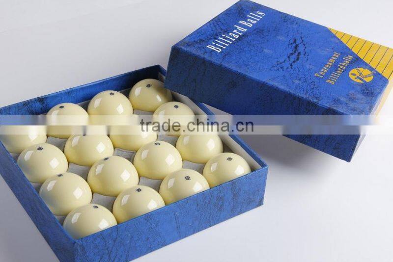 Tournament blue dot 16 pcs pool billiard cue balls 57.2mm (2-1/4").
