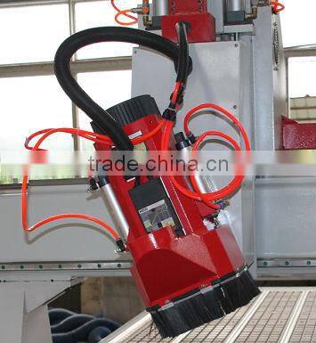 Syntec Control 4 Axis 3D Linear ATC CNC Router Engraver Machine with Spindle Rotates