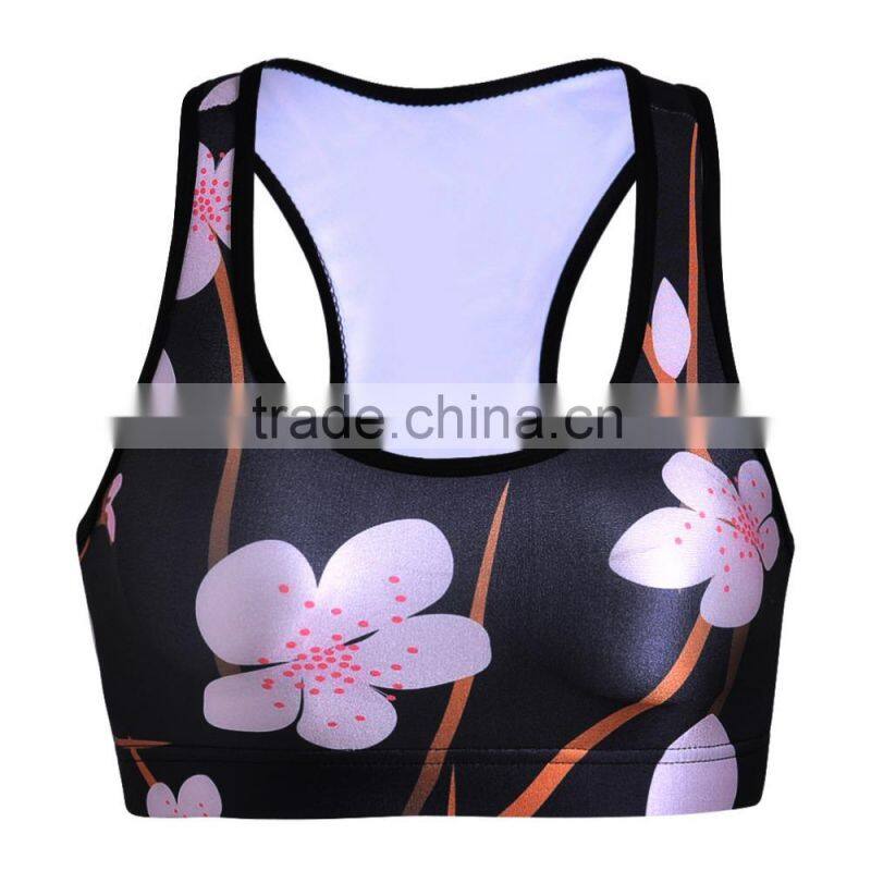 Plus Size Lady Yoga Bra Gym wear Custom Design Bra N29-94