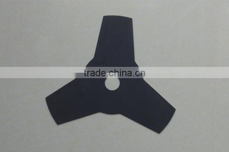 Gas petrol type brush cutter grass trimmer straight metal blade