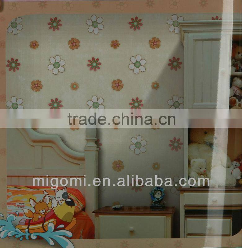 Korean luxury non-woven wallpaper wallcovering