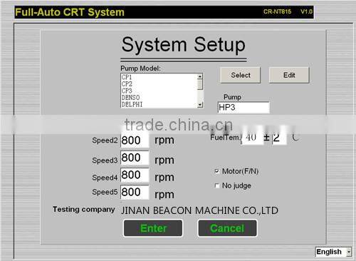 The Latest CR-BC819B common rail diesel injection test bench