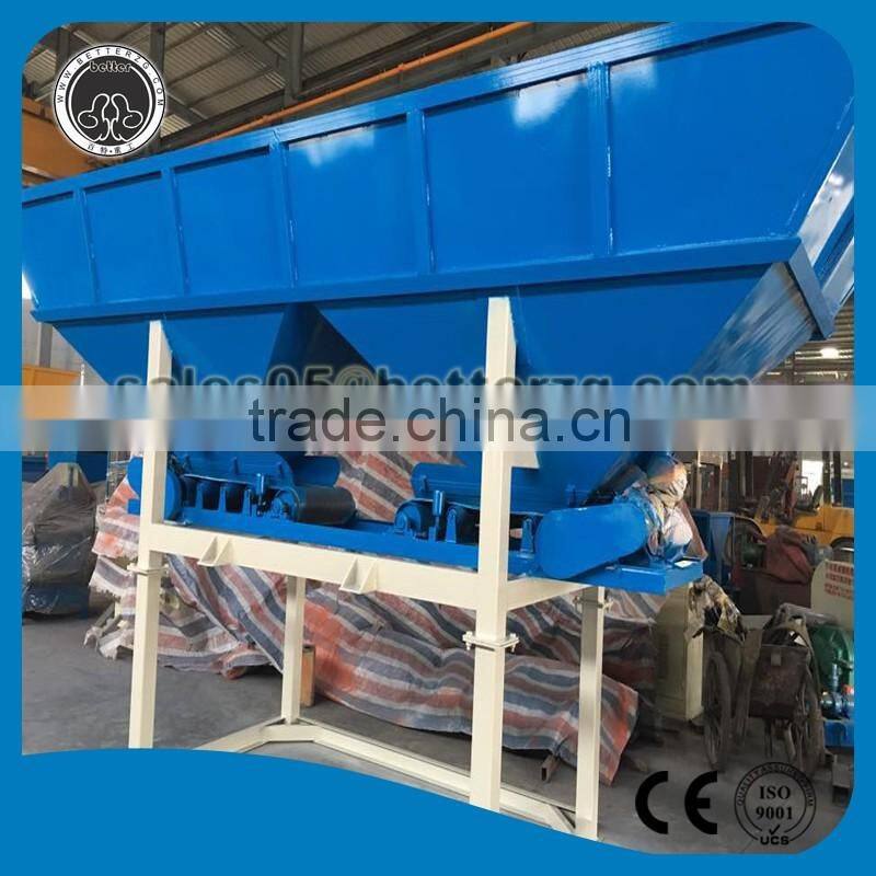 Better PLD4800 concrete batching plant factory concrete batching bins