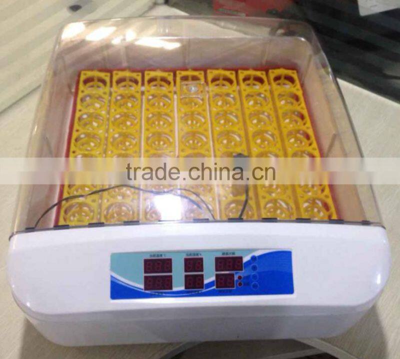automatic mini 55 eggs chicken egg incubator for sale