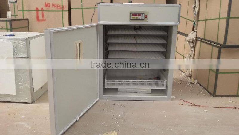 new type 880 chicken incubator with CE,setter&hatcher combined egg incubator from lydia