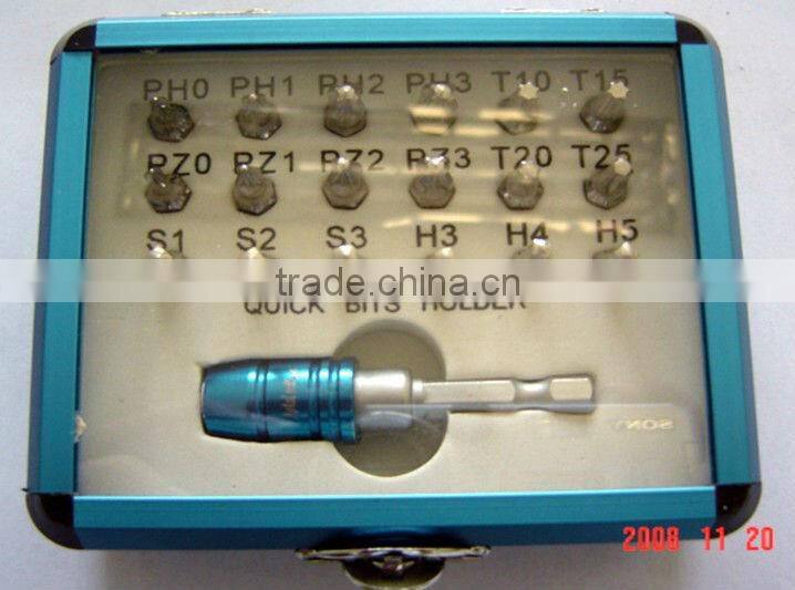 aluminum tool case with cut-out foam insert