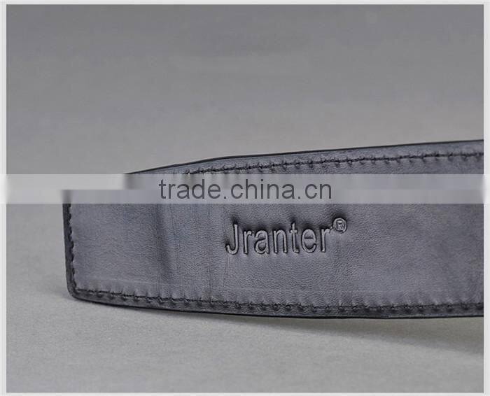 Fashion Genuine Crocodile Leather Skin Men Belt Stainless Steel Buckle Adjustable