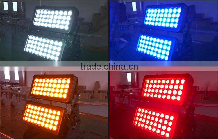 Colorful RGBWA 5-IN-1 outdoor led wall light