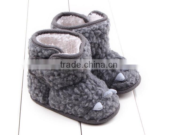 Wholesale baby Coral fleece Winter Boots