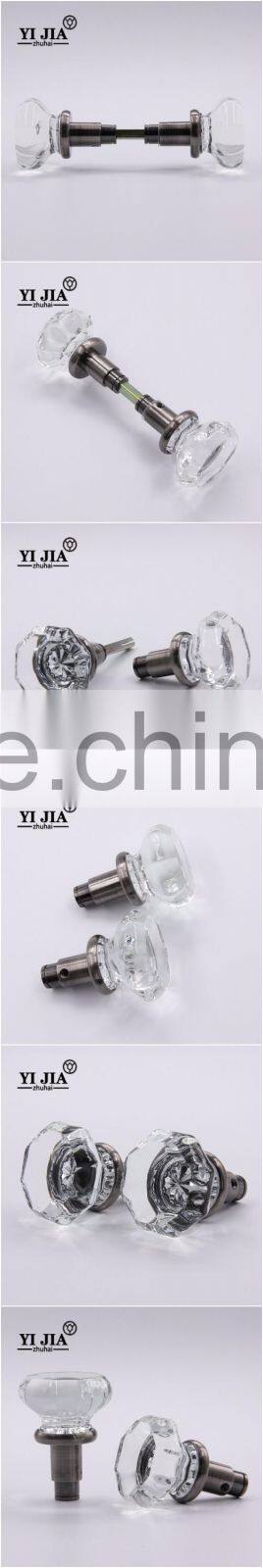 2 1/6 inch Victorian style kitchen dining room furniture glass door knobs