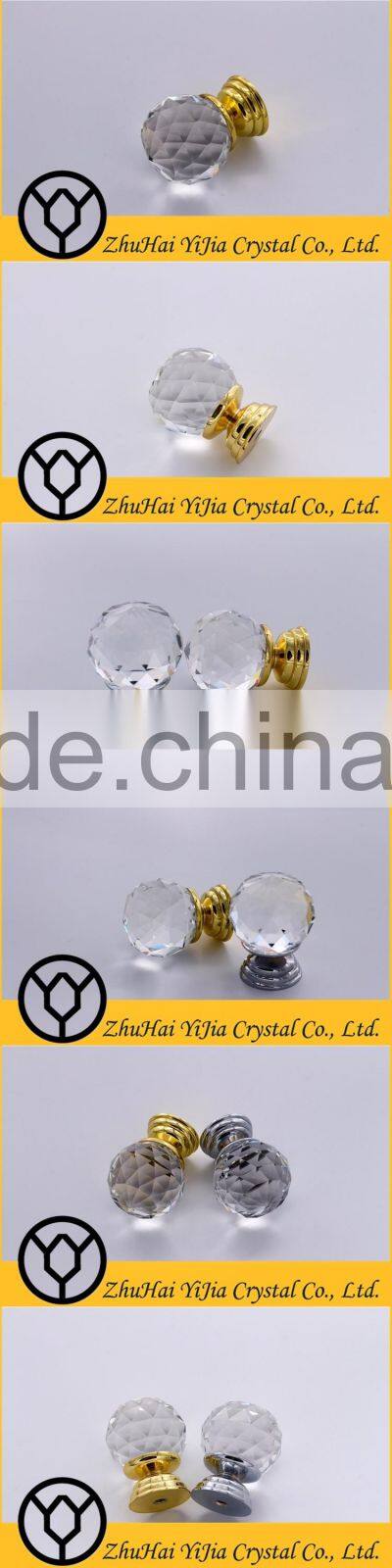 Diamond kitchen cabinet antique crystal handles