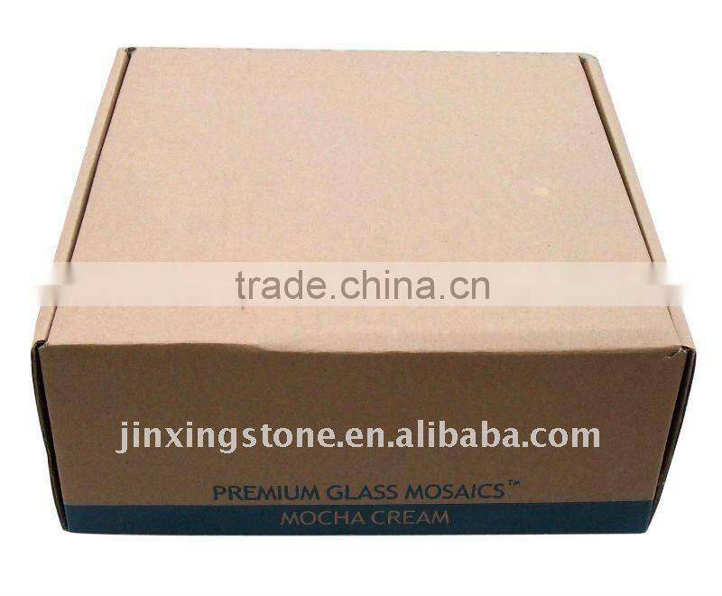 Sea Blue crystal glass mosaic tile with good quality