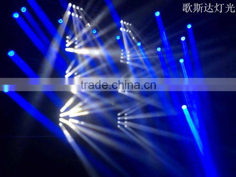 High Quality 15W RGBW led spider beam moving head light / 1 year warranty indoor stage led light
