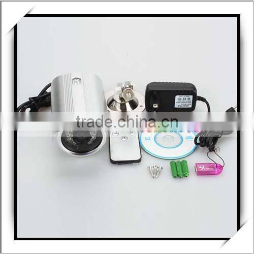 24 LED Infrared Night Vision Support 6GB Card CCTV Camera With Digital Video Recorder