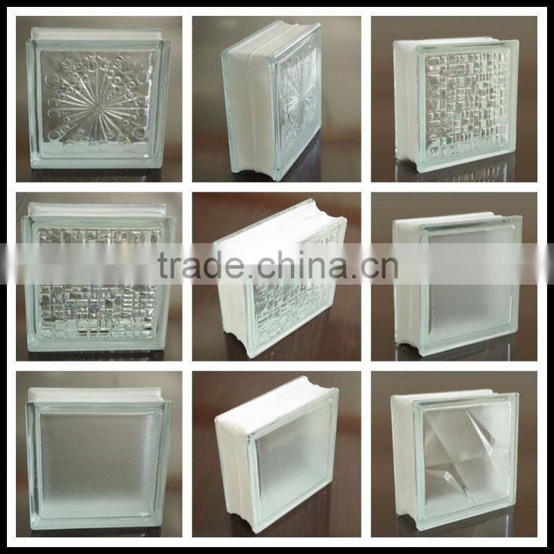china manufacture factory price corner glass block