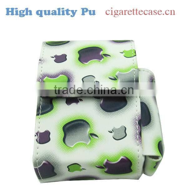 sunny pu leather cigarette case cigarette holder leather pouch for cigarette pack