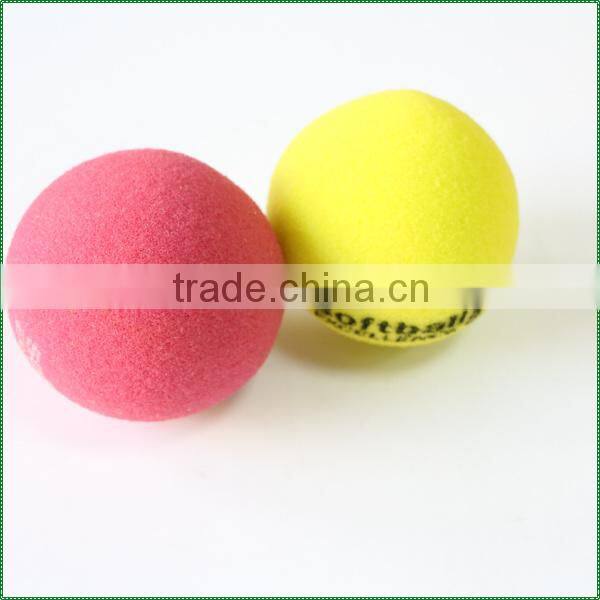 Recyclable packaging foam sponge stainless steel ball with hole