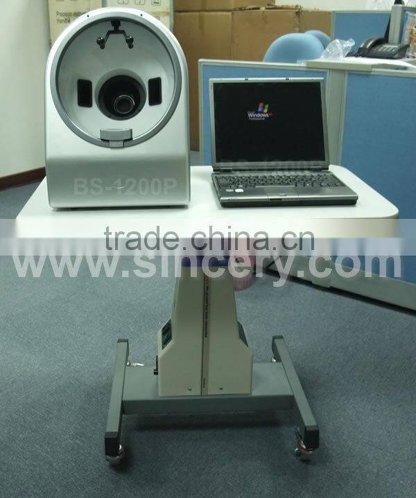 BS-1200P Portable Skin Oil,Wrinkle and Physical Feature Analyzer Face Scanner Machine