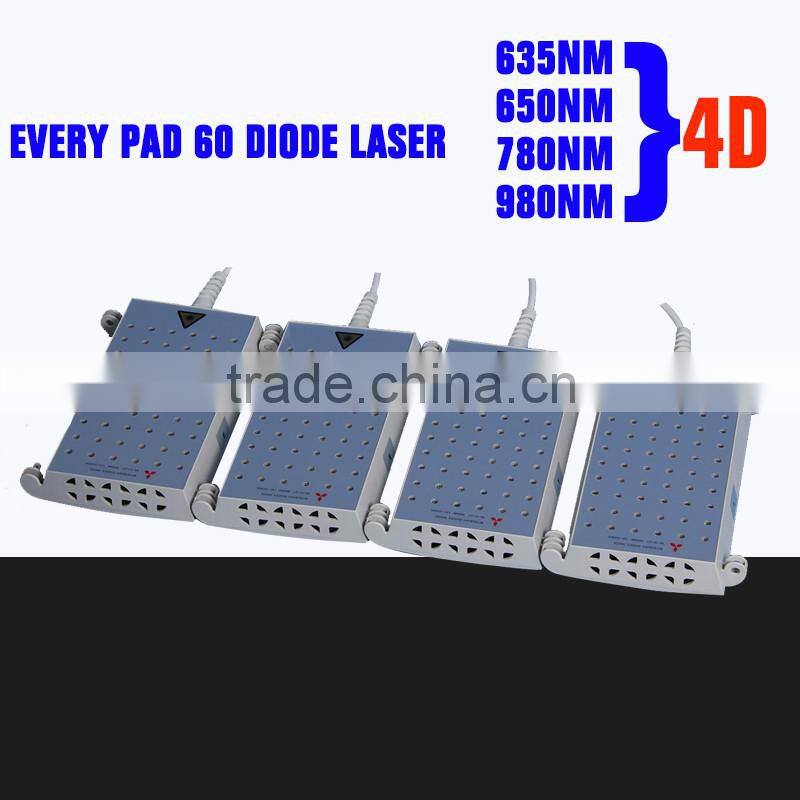 Professional non invas lipo laser machine / 4d mitsubishi lipo laser apparatus / 4d lipo laser fat burn machine