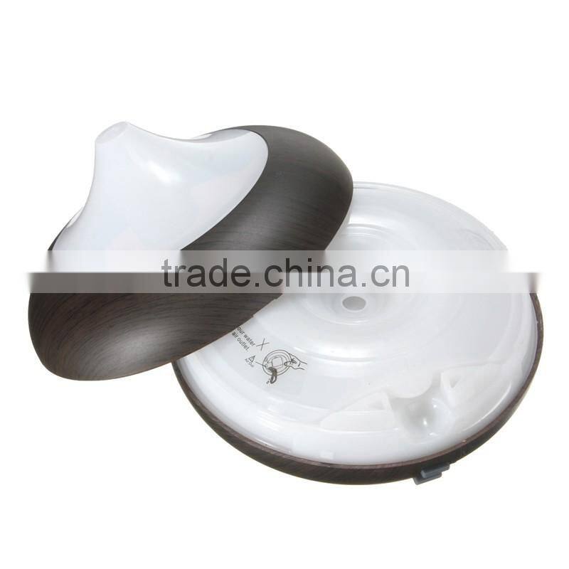 Wood grain Aromatherapy Essential Oil Diffuser LED Lights Ultrasonic Cool Mist Aroma Air Humidifier for Office Baby Bedroom