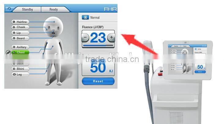 Hair Depilation Machine/Hair Removal Brown/808 Diode Laser Hair Removal Equipment