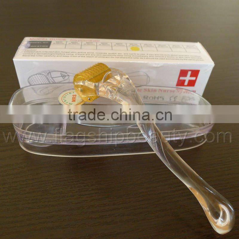 micro needle machine beauty roller meso roller for skin rejuvenation