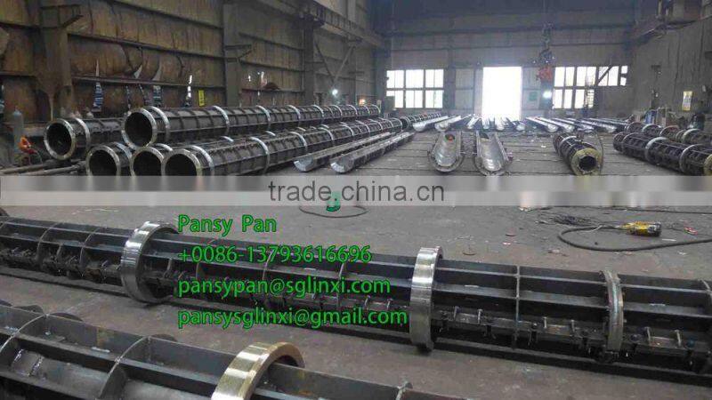 Prestressed Electric Pole Steel Mould from manufacturer
