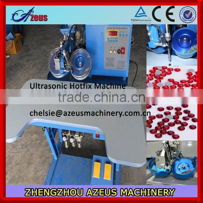 2014 Most popular Apparel & Textile Machinery Ultrasonic portable rhinestone fix machine