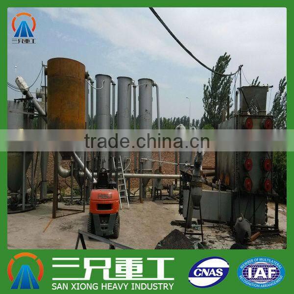 Environment friendly energy saved bbq charcoal carbonization kiln flue gas treatment equipment